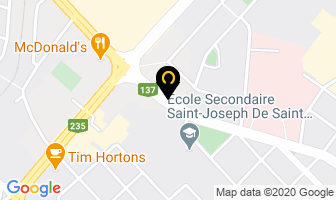 Mathieu Jean Luc Dr in Saint-Hyacinthe map
