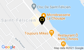 Mato Inc in Saint-félicien map