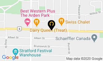 Matrix Acupuncture & Laser Clinic in Stratford map