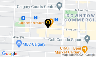 Matrix Landscape Architecture Ltd in Calgary map