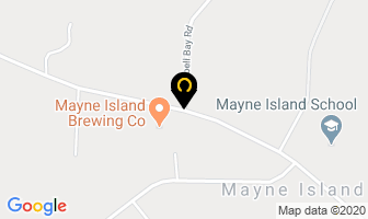 Matt Taylor Contracting in Mayne Island map