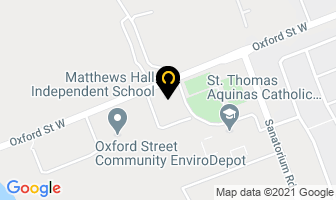 Matthews Hall Private School in London map