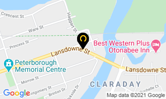 Mattress & Brass Bed Company in Peterborough map