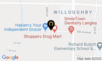 Mattu's Coffee & Tea in Langley map