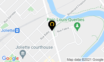 Maudesign in Joliette map