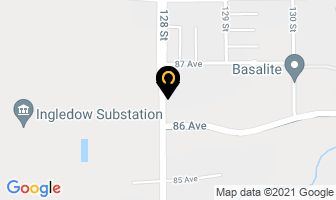 Maui's Towing Ltd in Surrey map