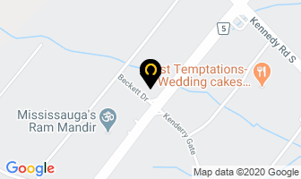 Maurice Sporting Goods in Mississauga map