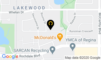 Mawandonan Consulting in Regina map