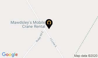 Mawdsley's Mobile Crane Rental Ltd in Hawkestone map