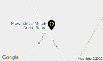Mawdsley's Mobile Crane Rental Ltd in Hawkestone map