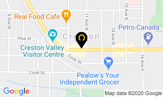 Mawson V Sport Shop in Creston map