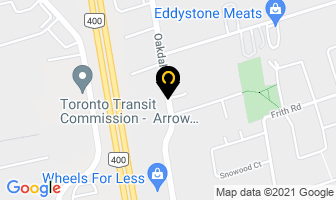 Max Furniture in North York map