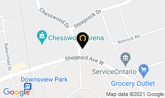 Max Schuster Of Canada in Orillia map