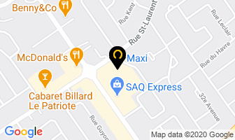 Maxi in Lebel-sur-Quévillon map