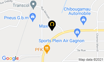 Maxi in Chibougamau map