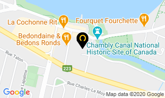 Maxi in Chambly map