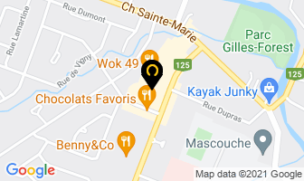 Maxi in Mascouche map