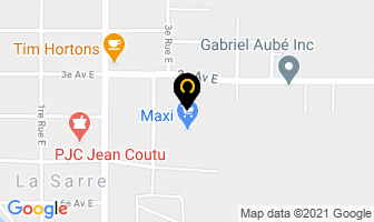 Maxi in La Sarre map