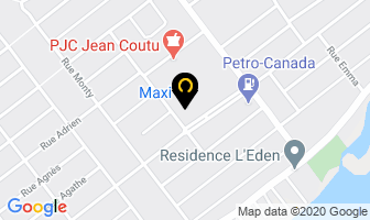 Maxi in Beauharnois map