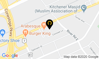 Maxsys in Kitchener map