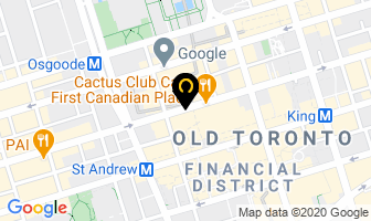 Maxxcap Corporate Finance in Toronto map