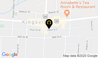 May May Inn in Kingsville map