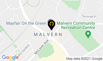 Mayfair On The Green in Orillia map
