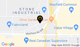 Mayfield Toyotaopen Truck Centre in Edmonton map