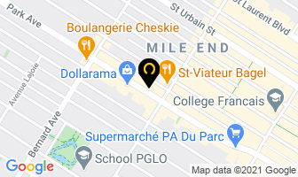 Mazel Travel Agency in Brantford map