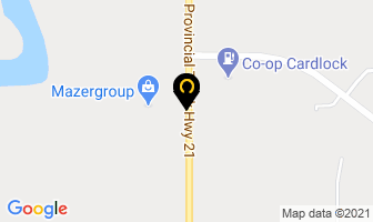 Mazergroup Hartney in Hartney map