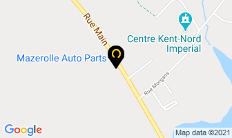 Mazerolle Auto Parts in Richibucto map