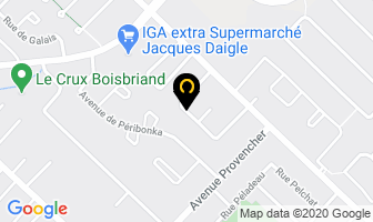 Mc Recylage in Boisbriand map