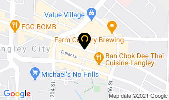 Mcburney Coffee & Tea House in Langley map