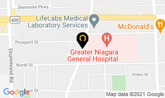 Mcburney's Home Improvements in Niagara Falls map