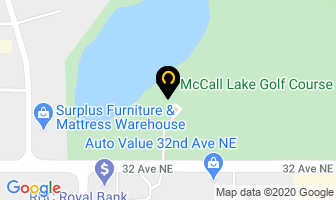 Mccall Lake Golf Course in Calgary map
