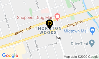 Mccam Insurance Brokers in Oshawa map