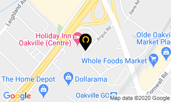 Mccarney & Associates in Oakville map