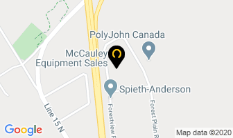 Mccauley Equipment Sales in Orillia map