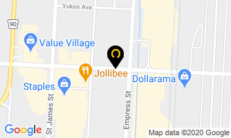 Mcclary Appliance Service in Winnipeg map
