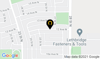 Mccrady Tax Service in Lethbridge map