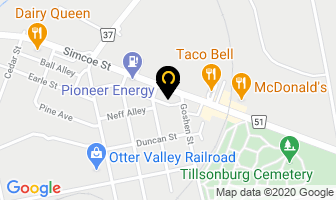 Mccready Printers (1985) Ltd in Tillsonburg map
