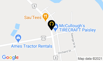 Mccullough Fuels in Saguenay map