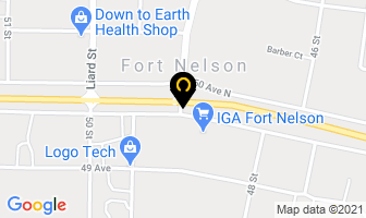 Mcdonald Appraisals Inc in Fort Nelson map