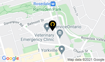 Mcdonald International Academy in Orillia map