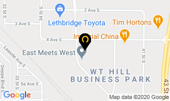 Mcdonald Nissan in Lethbridge map