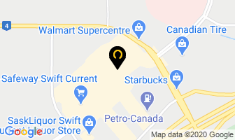 Mcdonald's in Swift Current map