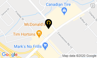 Mcdonald's in Hudson map