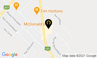 Mcdonald's in Saint-Jean-de-Matha map