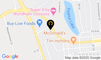 Mcdonald's in Okanagan-similkameen D map