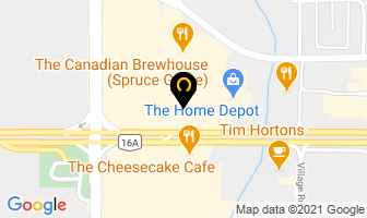 Mcdonald's in Spruce Grove map